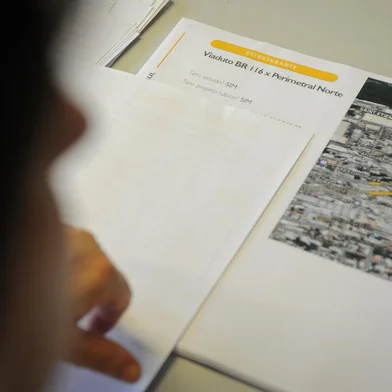 CAXIAS DO SUL, RS, BRASIL, 23/02/2024. A reportagem conversou com a Secretária de Planejamento, Margarete Bender, a respeito do projeto do viaduto da RB-116 com a Perimetral Norte. (Bruno Todeschini/Agência RBS)Indexador: BTK<!-- NICAID(15689525) -->