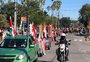 Com centenas de cavaleiros, homenagem a São Jorge percorre ruas do extremo sul da Capital