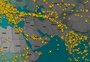 Espaço aéreo do Irã segue vazio um dia após os ataques dos EUA e Israel