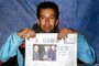 Vídeo divulgado por sequestradores de Daniel Pearl e obtido pela polícia paquistanesa<!-- NICAID(14701883) -->