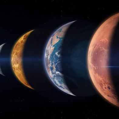 Conceito de alinhamento planetário - Foto: revers_jr/stock.adobe.comFonte: 755551673<!-- NICAID(15960148) -->