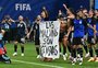 Argentina pode ser eliminada por causa de faixa sobre as Malvinas? Veja o que diz o regulamento da Fifa