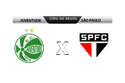 Arte Pioneiro / Reprodução Juventude x São Paulo pela Copa do Brasil<!-- NICAID(16270155) -->