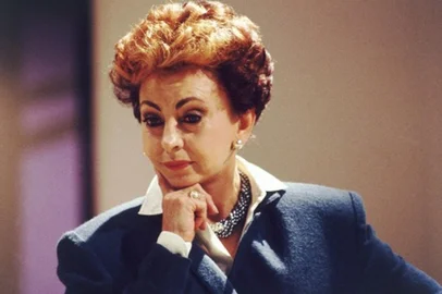 Beatriz Segall como Odete Roitman em Vale Tudo<!-- NICAID(14547467) -->