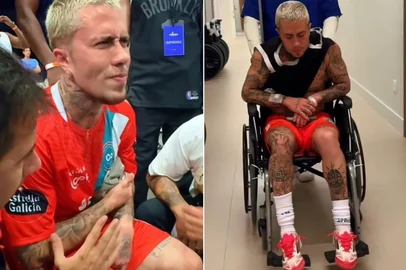 "Deu pra escutar o estralo do outro lado da quadra", diz MC Daniel após sofrer grave lesão em jogo de futebol<!-- NICAID(15999997) -->