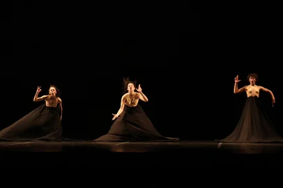 Ballet em Foco / Divulgação “PINEAL"– Cia Matheus Brusa (CXS)Sobre: A glândula pineal une aspectos científicos e místicos refletindo seu papel central tanto nabiologia humana quanto em diversas tradições espirituais. Este conceito consolida os fragmentosconceituais que inspiram a obra. Transcender através de um ritual expressionista contemporâneo,interagindo com diversos pensamentos sobre questões religiosas e espirituais que se conectamdiretamente com conceitos científicos cósmicos.Direção, coreografia, iluminação e figurino: Matheus BRusaElenco: Ana Kobolt, Júlia Grassi e Milena Baldissarelli<!-- NICAID(15862228) -->