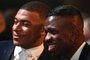 Paris Saint-Germain's French forward Kylian Mbappe (L) and Real Madrid's Brazilian forward Vinicius Junior attend the Ballon d'Or France Football 2019 ceremony at the Chatelet Theatre in Paris on December 2, 2019. (Photo by FRANCK FIFE / AFP)Editoria: SPOLocal: Théâtre du ChâteletIndexador: FRANCK FIFESecao: soccerFonte: AFPFotógrafo: STF<!-- NICAID(15683512) -->
