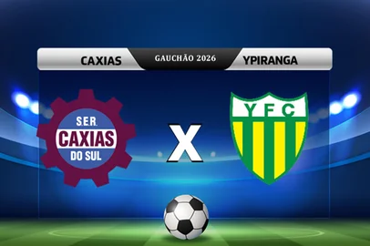 Caxias x Ypiranga pelas quartas de final do Gauchão 2026<!-- NICAID(16218048) -->