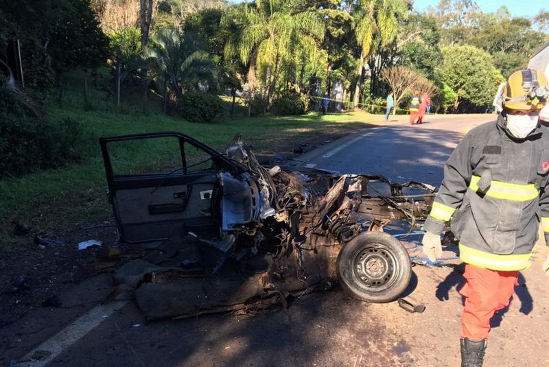 Acidente na ERS-324, entre Marau e Vila Maria, vitimou um homem de 43 anos na tarde deste domingo.<!-- NICAID(14796415) -->