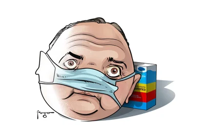 Caricatura do ex-ministro da Saúde Eduardo Pazuello feita por Gilmar Fraga, para ilustrar a seção Frases da Semana, publicada na superedição de Zero Hora de 22 e 23 de maio de 2021. VERSÃO ONLINE.<!-- NICAID(14789702) -->