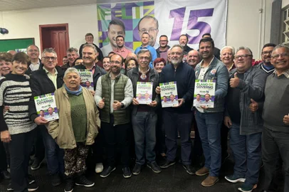MDB oficializa apoio ao candidato Adiló Didomenico (PSDB) para o segundo turno<!-- NICAID(15888568) -->