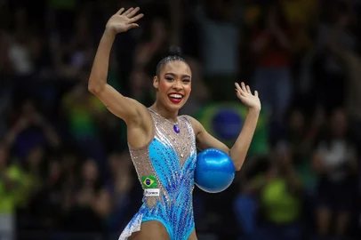 Geovanna Santos, ginástica rítmica