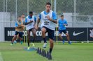 Dodi, volante do Grêmio em treino no CT do Corinthians, em São Paulo<!-- NICAID(15775227) -->