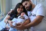 Gael é o primeiro bebê a nascer em Porto Alegre após a virada do ano