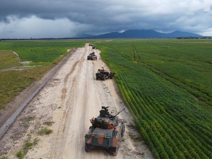 Exército Brasileiro na fronteira com a Venezuela e a Guiana