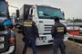 OPERAÇÃO CARCINOMA, 31/05/2022 -  Policiais da Delegacia da Polícia Federal (PF) de Santo Ângelo, nas Missões, cumpriram 19 mandados de sequestro de automóveis e caminhões nas cidades catarinenses de Chapecó e de Cordilheira Alta.<!-- NICAID(15111185) -->