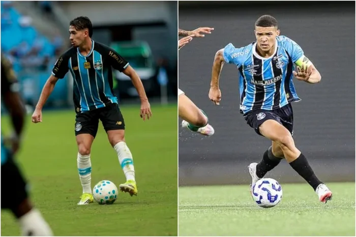 Montagem sobre fotos de Duda Fortes e Angelo Pieretti / Agência RBS e Grêmio/Divulgação