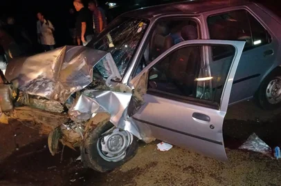 Idoso morre e outras duas pessoas ficam feridas em colisão frontal na RS-317, no noroeste do RS<!-- NICAID(16330029) -->