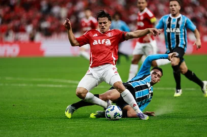 PORTO ALEGRE, RS, BRASIL - 21-09-2025: Grenal 448, válido pela 24ª rodada do Brasileirão. Foto: André Ávila/Agência RBSIndexador: Andre Avila<!-- NICAID(16129772) -->