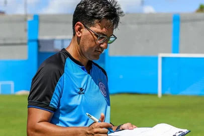 Dandara Prado / Confiança/Divulgação futebol, grêmio, confiança, interino, Rafael Resende
