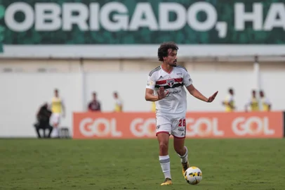 Igor Gomes, meio-campista do São Paulo, que interessa ao Inter.<!-- NICAID(15282808) -->
