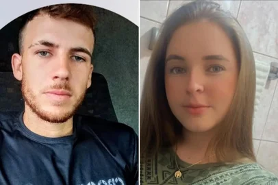 PORTO ALEGRE, RS, BRASIL, 18-04-2025, 10h00: Raíssa Müller, 21 anos, e o companheiro, Eric Richard de Oliveira Turato, 24 anos, mortos a facadas em Feliz, no Vale do Caí. (Foto: Instagram/Reprodução) <!-- NICAID(16019763) -->