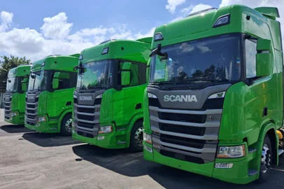 Abre primeiro posto do RS que abastece caminhões à gás (GNV) até três vezes mais rápido<!-- NICAID(15736470) -->
