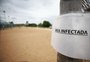 Quadras de vôlei de praia, beach tennis e futevôlei na Orla estão contaminadas por vermes 