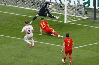 Dolberg, Dinamarca x País de Gales, Eurocopa 2021