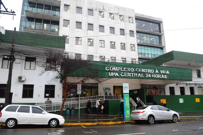 CAXIAS DO SUL, RS, BRASIL, 09/08/2022. Complexo Centro à Vida - UPA Central 24 Horas (UPA 24h). Reportagem do Pioneiro esteve conversando com quem estava no local sobre a qualidade do serviço prestado. (Porthus Junior/Agência RBS)<!-- NICAID(15170888) -->