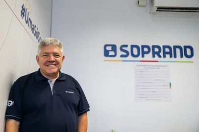 FARROUPILHA, RS, BRASIL, 02/04/2026. Cyro Gazola é CEO da Soprano desde agosto de 2025. (Neimar De Cesero/Agência RBS)Indexador: Neimar De Cesero<!-- NICAID(16266281) -->