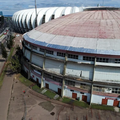 Porto Alegre, RS, Brasil - 24/08/2023 - Revitalização do Gigantinho poderá ser menor do que o previsto. (Foto: Anselmo Cunha/Agência RBS)<!-- NICAID(15519191) -->