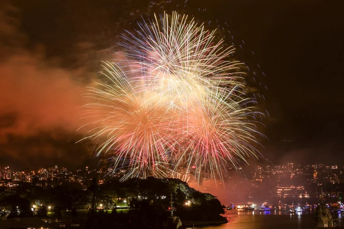 Fogos de artifício na Austrália