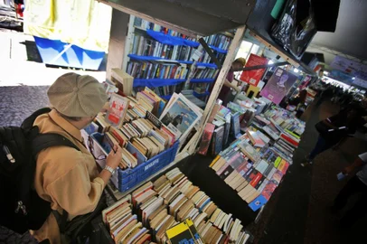 Porto Alegre, RS, Brasil, 06/11/2023 - Ambiental da Feira do Livro de POA - Foto: Lauro Alves/Agência RBS<!-- NICAID(15588990) -->