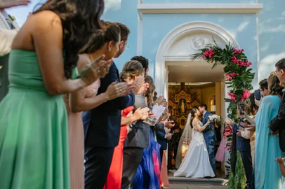Destination Wedding: casais de todo o Brasil escolhem a Serra para casar. Bruna Plutarco e Flávio Sousa são de Fortaleza e escolheram casar em Bento Gonçalves em 2023. <!-- NICAID(16082582) -->