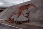 *A PEDIDO DE JOCIMAR FARINA* *EM BAIXA* Estrutura de concreto às margens da BR-116 desmoronou em Pelotas - Foto: Ecosul/Divulgação<!-- NICAID(15149973) -->