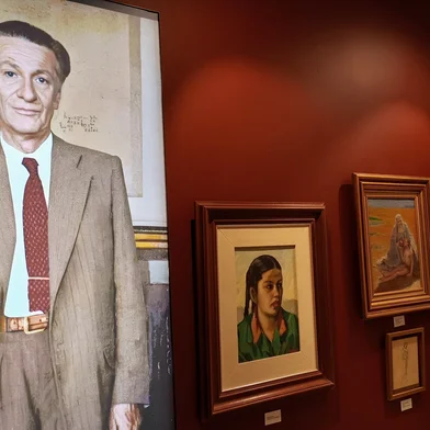 Exposição Angelo Guido – Um Século de Arte no Rio Grande do Sul, na Casa da Memória Unimed Federação-RS.<!-- NICAID(16041410) -->