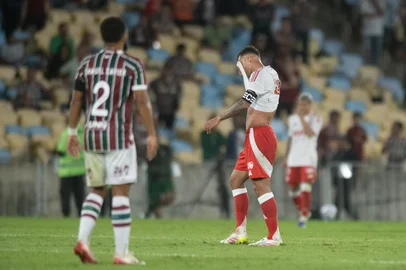 RIO DE JANEIRO, RJ, BRASIL, 06-08-2025: Partida entre Fluminense vs Internacional pela Copa do Brasil 2025, no Maracanã. Foto: Max Peixoto/EspecialIndexador: MAX PEIXOTO<!-- NICAID(16096174) -->