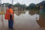 Água invadiu a Rua da Praia, no bairro Rio dos Sinos, em São Leopoldo, nesta sexta-feira (8)<!-- NICAID(15535458) -->