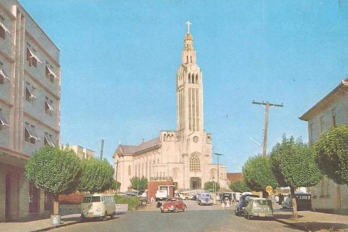 Cartão-postal Caxias do Sul - Fotos Antigas / Reprodução