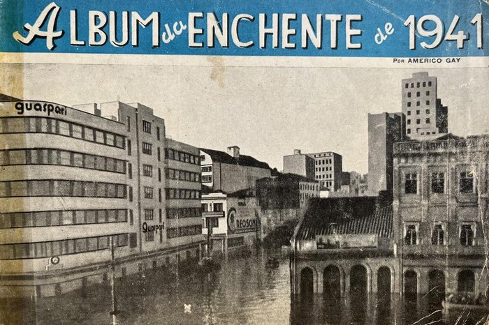 Reprodução / Álbum da Enchente de 1941