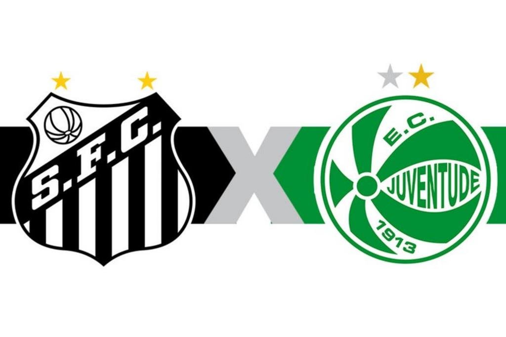 Santos x Juventude onde assistir, escalações e como chegam os times
