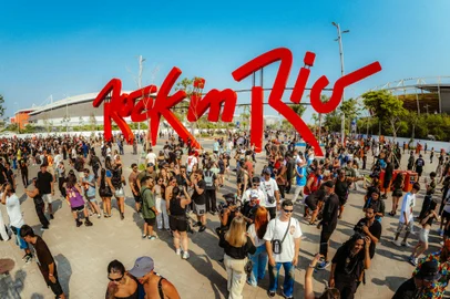 Festival de música Rock in Rio, na Cidade do Rock, na Barra da Tijuca, na zona oeste da capital fluminense.Foto: Diego Padilha/Divulgação/Rock in RioIndexador: Rita Seixas<!-- NICAID(15866314) -->
