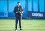 O primeiro treino e as possíveis trocas de Thiago Gomes no time do Grêmio