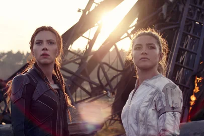 Viúva Negra (2021), de Cate Shortland, com Scarlett Johansson e Florence Pugh<!-- NICAID(14829057) -->