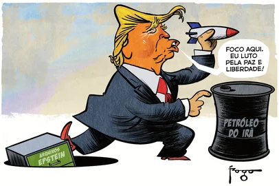 PORTO ALEGRE, RS, BRASIL, 02-03-2026: Charge do Fraga. Foto: Gilmar Fraga/Agência RBS<!-- NICAID(16236852) -->