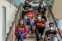PORTO ALEGRE, RS, BRASIL - 17/11/2021Um grupo de alunos do movimento estudantil negro da UFRGS<!-- NICAID(14943748) -->