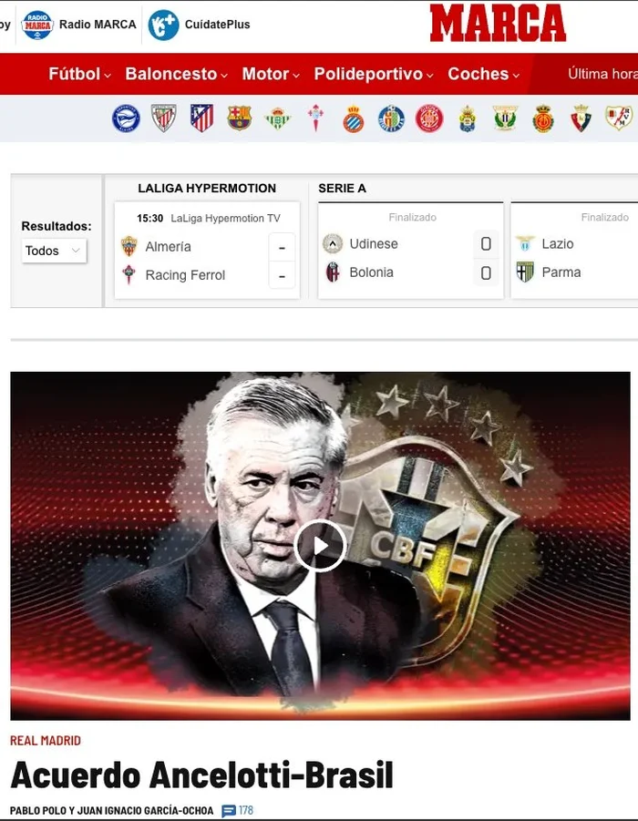 Reprodução / marca.com