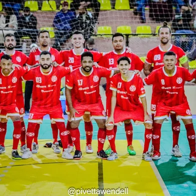 Time da Sercesa, de Carazinho, na Série Ouro do futsal 2025.