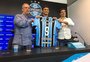 "Hoje me sinto centroavante", diz Elkeson ao receber camisa 9 do Grêmio